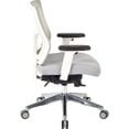 thumbnail image 6 of ProGrid White Mesh High Back Chair-Color:Pink, 6 of 6