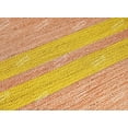 thumbnail image 6 of Chouhan Rugs Natural Jute Yellow Lined Rug Bohemian Rug Decor Rug Handwoven Rug Custom Rug Decorative Rug, 6 of 8