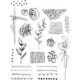 thumbnail image 2 of Tim Holtz Cling Stamps 7"X8.5"-Mini Media Marks, 2 of 2