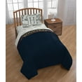 Harry Potter Printed 4 Piece Kids Twin Bed Set, 100 Microfiber, Multi