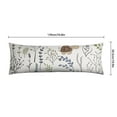 thumbnail image 6 of Boho Mushroom Body Pillow Cover - Soft & Breathable Fabric, Hidden Zipper, 20"x54", Vintage Mushroom Print - Perfect Gift for Side Sleepers, Cottagecore Decor & Pregnancy Support, 6 of 7