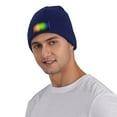 thumbnail image 5 of ZICANCN Knit Beanie Hat-Lines Rainbow Colors Winter Cap Soft Warm Classic Hats for Men Women Spectral Colors Coloured, 5 of 8