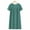 WE-Green, variant on Women's Cotton Nightgown Sleepwear Short Sleeves Nightshirt Casual Print Sleepdress Loose Comfy Pajama