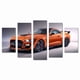 thumbnail image 1 of Cuadro Decorativo Auto Shelby GT500 2021 Naranja Juego De 5 Piezas 150x80cm Ideal Para Sala Oficina Taller Decoración Moderna, 1 of 5