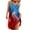 Blue independence day dresses for women, variant on Wycnly Independence Day Dresses for Women 4th of July Patriotic High Waist Swing Strap Tank Dresses Sleeveless Round Neck Star Print Summer Mini Formal Dress Red m