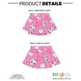 thumbnail image 2 of Dreamworks Gabby's Dollhouse Pandy Paws Cakey Cat Baby Box Toddler Girls 2 Pack Skorts Toddler to Big Kid, 2 of 5