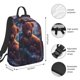 thumbnail image 2 of Balery Lazy Stone Bear Mochila ligera para hombre y mujer: duradera e impermeable, ideal para la escuela, el trabajo, viajes y uso diario., 2 of 7