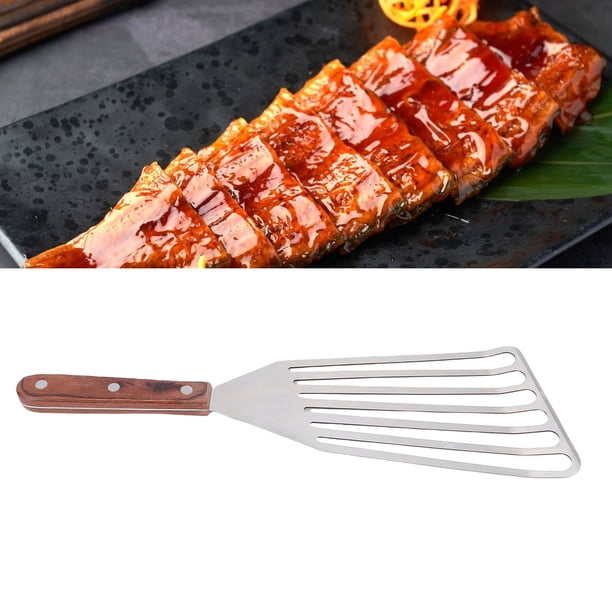 Espátula Para Pescado, Volteador De Acero Inoxidable Para Cocinar, De , Herramienta Multiusos Para Barbacoa Y Freír