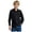 Black, variant on Boys Girls Dress Shirts Long Sleeve Button Shirts Formal Uniform Solid Oxford Shirt,Black 7-8 Years