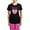 With Pink Pant, variant on CafePress - Mermaid At Heart Pajamas - Women's Short Sleeve Print T-Shirt and Pants Dark Cotton Pajama Set