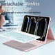 thumbnail image 3 of Funda con Teclado Wineecy para iPad Pro 11 M4 5ta Gen 2024 Rosa, 3 of 7