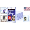 thumbnail image 3 of Magnetic Display Case for 120 Trading Cards - 35pt Durable Protection Guaranteed, 3 of 5
