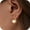 Style 4, variant on Turandoss Gold Huggie Pearl Earrings for Women 14K Gold Plated Hypoallergenic Eardrop Dangle Jewelry Birthday Weddings Gifts for Women Girls Trendy
