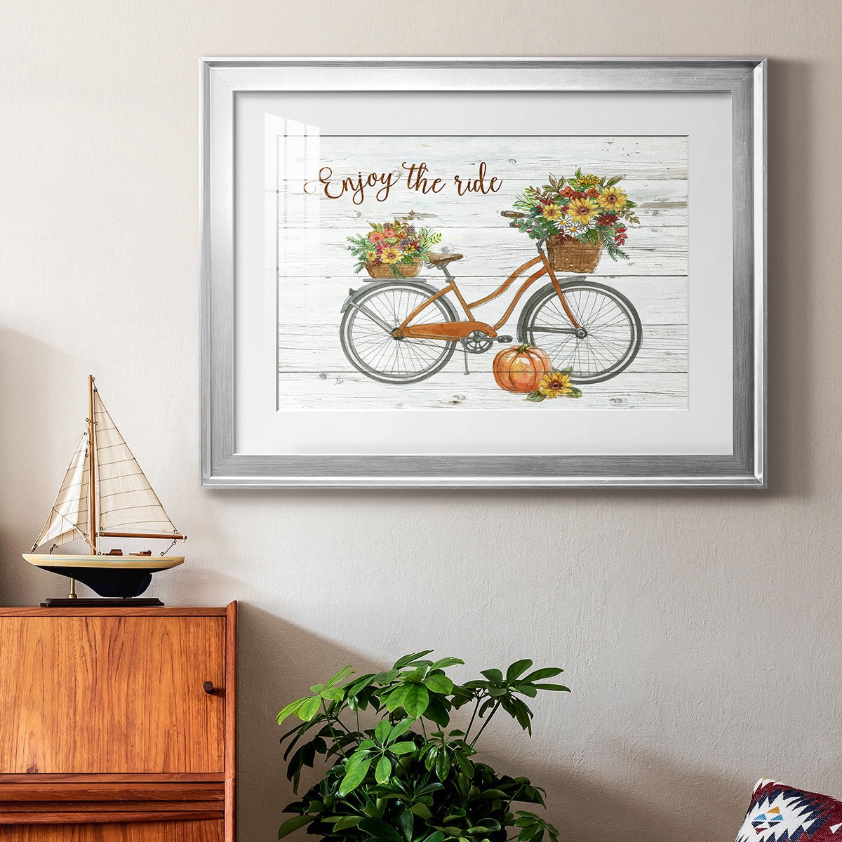 Harvest Bike Premium Framed Print - Ready to Hang
