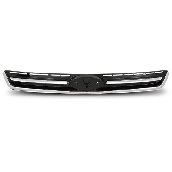 Front Upper Bumper Grille Grill W/Chrome Molding Fit for Ford Esacpe 2013-2016, CJ5Z8200DD, FO1200541