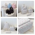 thumbnail image 5 of LWNYDPLSD Large Backpack for Teens Men Women Bow Backpack 3Pcs Set Youth Aesthetic Cute Backpack Set with Lunch Bag Pencil Case Fashion Preppy Backpack, 5 of 5