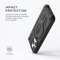 thumbnail image 5 of UAG iPhone 15 Pro Case 6.1" Monarch Pro Black Built-in Magnet Compatible with MagSafe Charging Premium Rugged Military Grade Dropproof Protective Cover by URBAN ARMOR GEAR, 5 of 9
