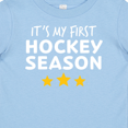 thumbnail image 4 of Inktastic It's My First Hockey Season Boys or Girls Baby T-Shirt, 4 of 5