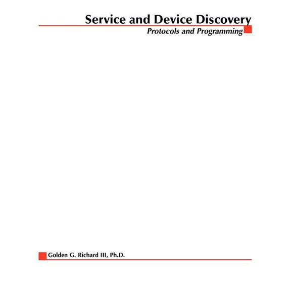 Developer's Guides (McGraw-Hill) Service and Device Discovery, (Paperback)