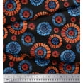 thumbnail image 3 of Soimoi Cotton Duck Fabric Brush Stroke Abstract Printed Fabric 1 Yard 42 Inch Wide, 3 of 3
