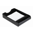 thumbnail image 2 of Goodhope Bellino Black/Brown Leather Desktop Paper Tray Brown, 2 of 2