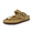 Taupe, variant on Cushionaire Libby Braided Cork Footbed Summer Sandals for Women with Adjustable Buckle and Arch Support