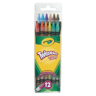 Bold & Bright Twistables Colored Pencils, 12 Per Pack, 3 Packs