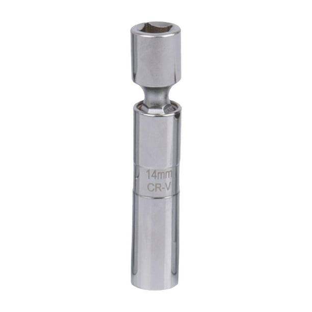 Dado para bujías de 3/8 de pulgada, 12 puntas, herramienta de extracción, extracción e instalación Giratorio 97mm 14mm