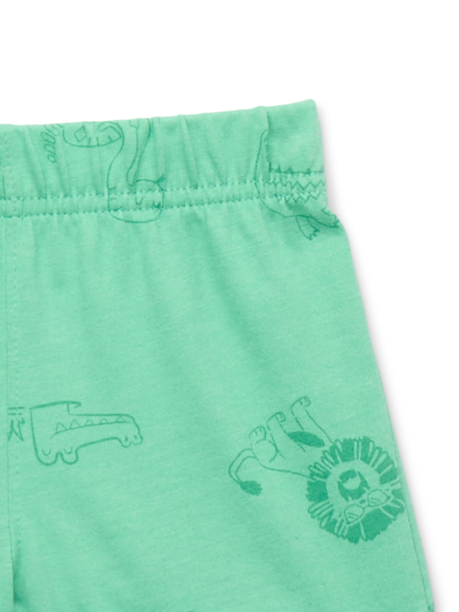 Garanimals Baby Basic Printed Jersey Shorts, Sizes 0-24 Months