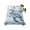 Blue, variant on Coastal Full Size Flat Sheet, Wrinkleproof & Fadeproof Cooling Flat Bed Sheet Only, Sea Turtle Summer Beach Nautical Coral Breathable Soft Bedding Top Sheets 81 x 96 Inches