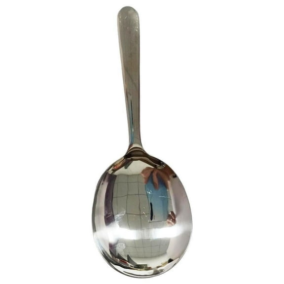 Soup Spoons Premium Stainless steel short handle large round spoon