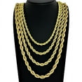 thumbnail image 5 of Collares Torzal Cadenas De Acero Inoxidable Color Dorado Oro, 5 of 15