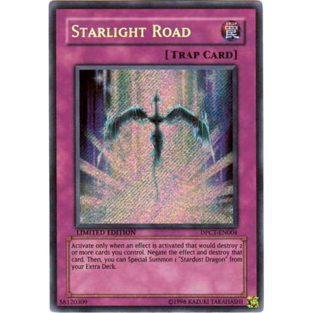 YuGiOh 2010 Collector Tin Secret Rare Starlight Road DPCT-EN004