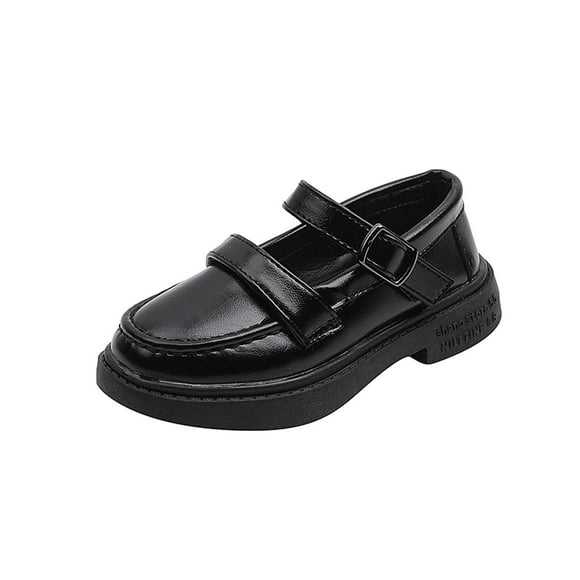 jovati Girls Uniform Shoes Spring And Autumn Girls Uniform Shoes Performance Casual Single Shoes Small Leather Shoes