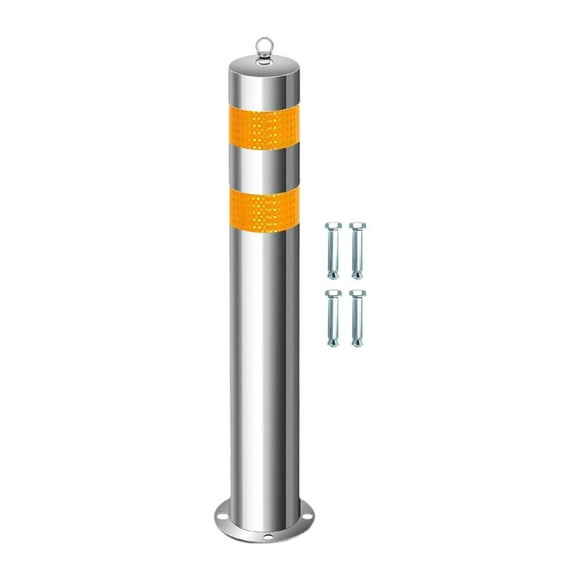 HILABEE Bollard Post Barrier for Residential Communities Parking Parking Lots