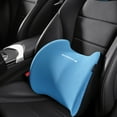 thumbnail image 1 of Puntoco Almohadas lumbares almohadas de apoyo lumbar para silla de oficina almohadas ergonómicas de espuma viscoelástica para coche soporte de espalda para silla de oficina coche cama, 1 of 9