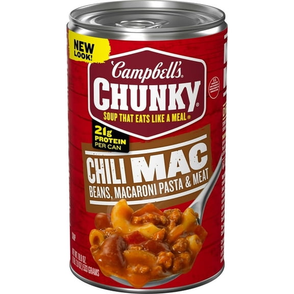 Campbell's Chunky Chili Mac, 18.8 oz pack of 3