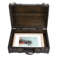 thumbnail image 4 of Retro Suitcase, Firm Handle Wooden Suitcase, Personalized Lock For Bedroom Home Decor, 4 of 8
