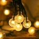 thumbnail image 2 of 3X Bombillas de Luz Solar de 8 Modos Bola de Cristal 5M Luces de Cadena LED Guirnaldas de Luces de Hadas para la Fiesta de Navidad Decoración Al Aire Libre, 2 of 5
