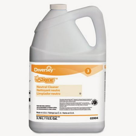 Johnsondiversey Air - Johnson Diversey 903904 Stride Neutral Cleaner, Citrus, 1 Gal, 4 Bottles/carton