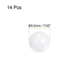 thumbnail image 2 of Unique Bargains 14pcs Ceramic Bearing Balls 5.5mm 7/32' Diameter ZrO2 Zirconium Oxide Solid Ball G10 Precision Balls, 2 of 5
