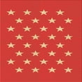 thumbnail image 1 of Ahgly Company Indoor Square Patterned Red Area Rugs, 7' Square, 1 of 6