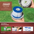 thumbnail image 3 of Bestway SaluSpa Hot Tub Filter Pump Type VI Replacement Cartridges (4 Pack), 3 of 8