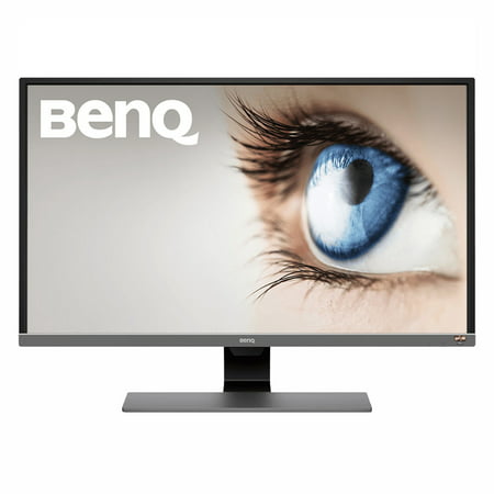 BenQ 31.5u0022 Entertainment Monitor with Eye-care Technology, Metallic Gray