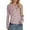 Pink, variant on EDFBUYKRS Women Tops Long Sleeve Dressy Casual- 2026 Fall Fall Women's Loose Blouses Long Sleeved Button Down Shirt Leaves Printed Tunic Tops Female Autumn S