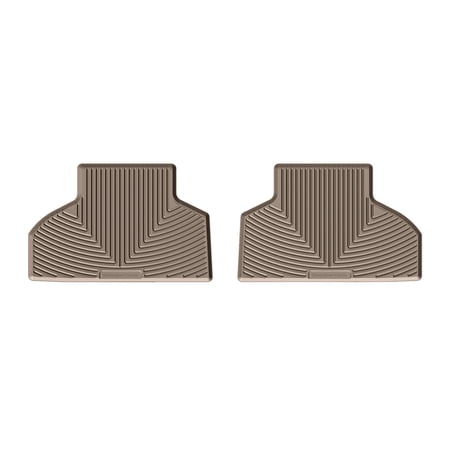 WeatherTech All-Weather Floor Mats compatible with BMW X5 35i, X6 50i, X6 M, X5 35d, X5 40e, X5 50i - 2nd Row, Tan