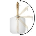 thumbnail image 4 of Pie Supply 12 inch x 14 inch Aluminum Pizza Peel with Foldable Wooden Handle for Homemade Pizzas and Baking Bread, 4 of 7