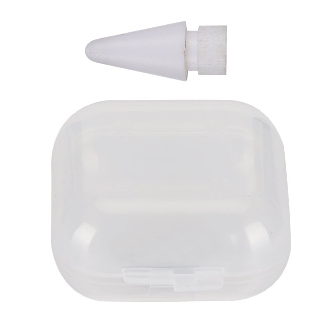 Compatible con lápiz óptico para iPad de 1.ª y 2.ª generación, puntas de lápiz de silicona blanca universales alternativas duraderas
