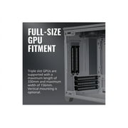 Cooler Master MCB-NR200-WNNN-S00 MasterBox NR200 Mini-Tower Computer Case - Mesh, Plastic, Steel - White