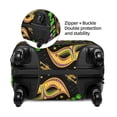 thumbnail image 4 of Easygdp Mardi Gras3 Print Elastic and Washable Suitcase Protective Cover with Hidden Zipper Fits 18-32 inch Luggage -X-Large, 4 of 9